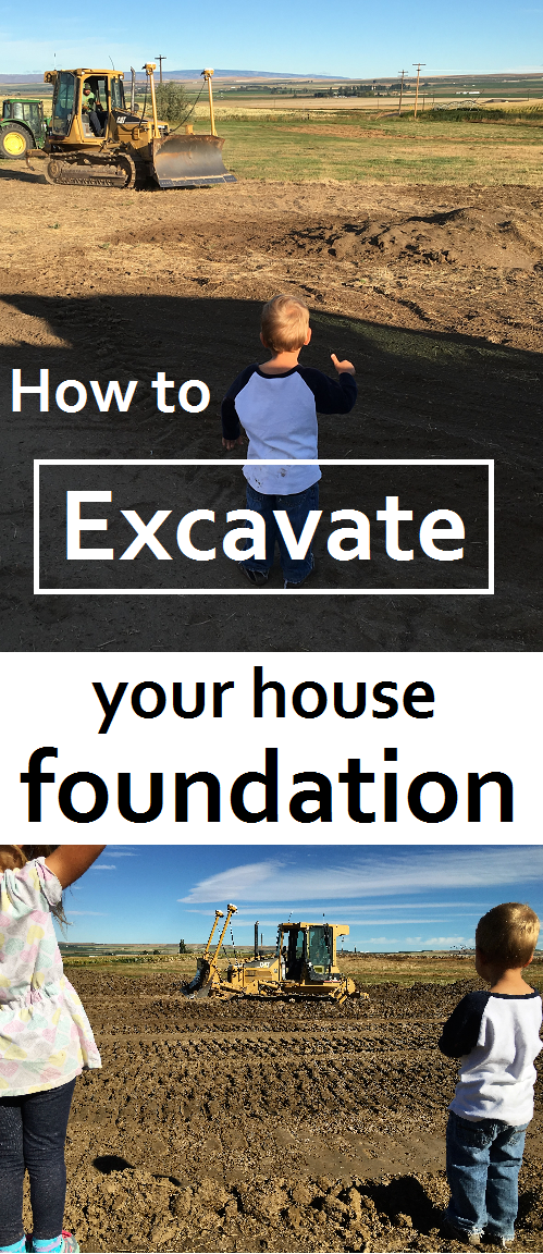 How to excavate your house foundation. plus the cost breakdown of hire vs DIY