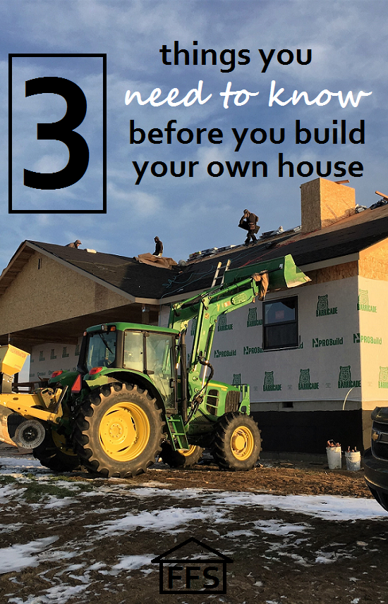 3 things you need to know before you build your own house. How to build your own house