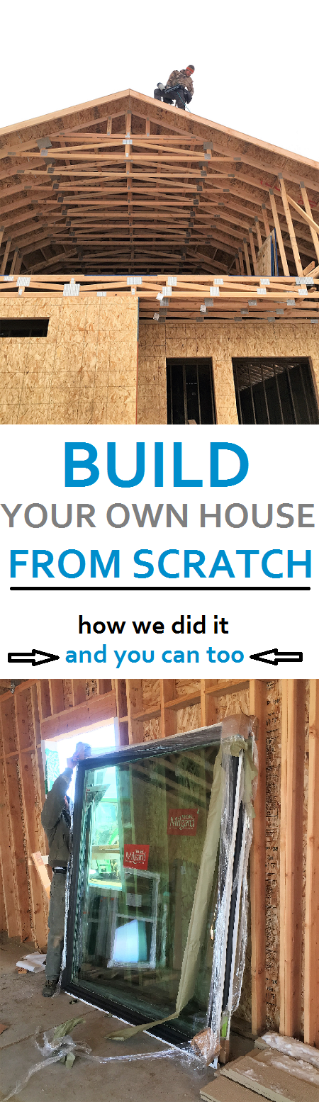 How to build your own house. How we did it and saved thousands, and you can too