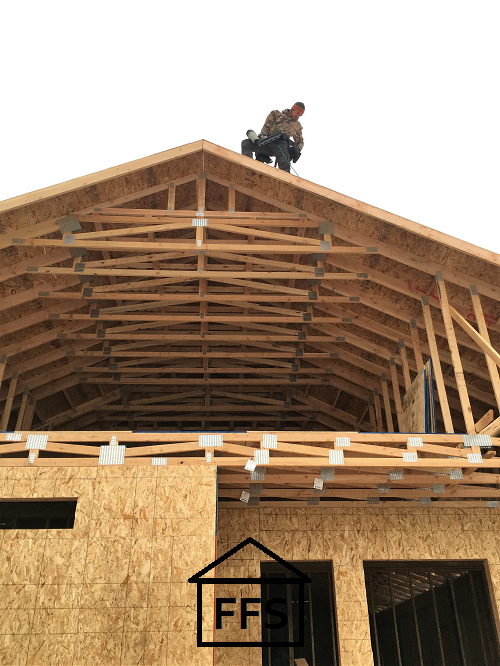 How to build your own house. Truss framing