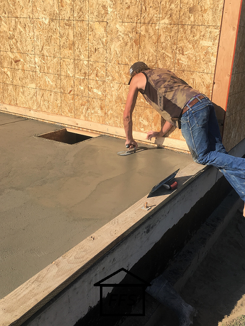 How to pour your own concret slab. 