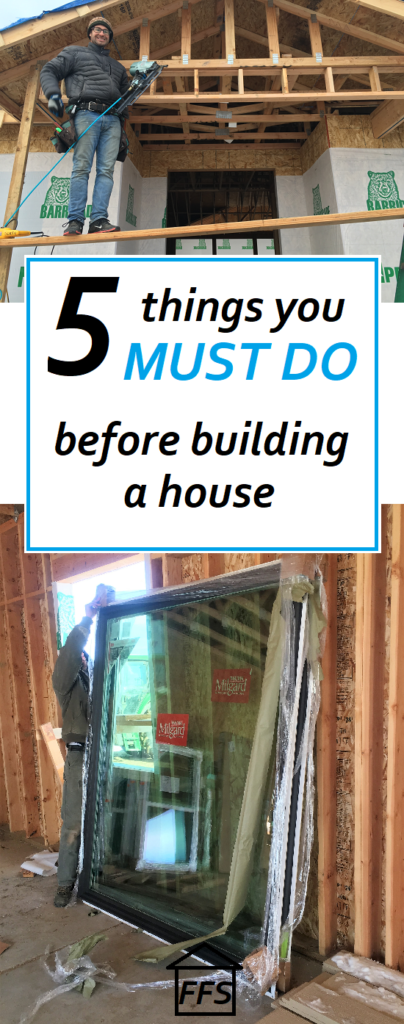 5 things you have to do before you build a house. How to build/general contract your own house. 