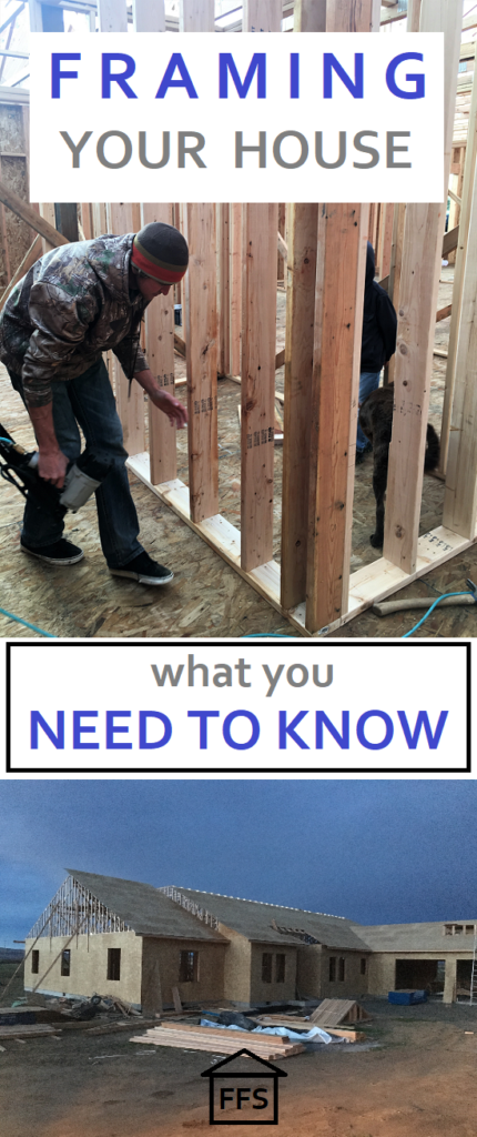 Framing the walls of your house. What you need to know. How to build your own house.