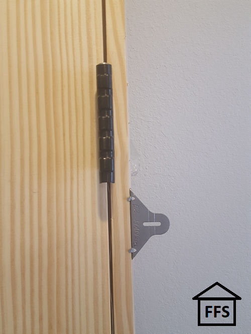 Hang your doors quickly and evenly using EZ-hang door hangers. No more shims plus hang your door in half the time. 