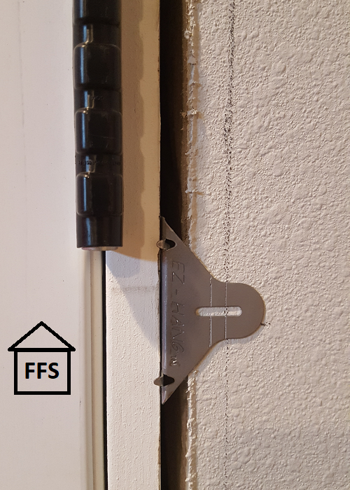 Hang your doors quickly and evenly using EZ-hang door hangers. No more shims plus hang your door in half the time.