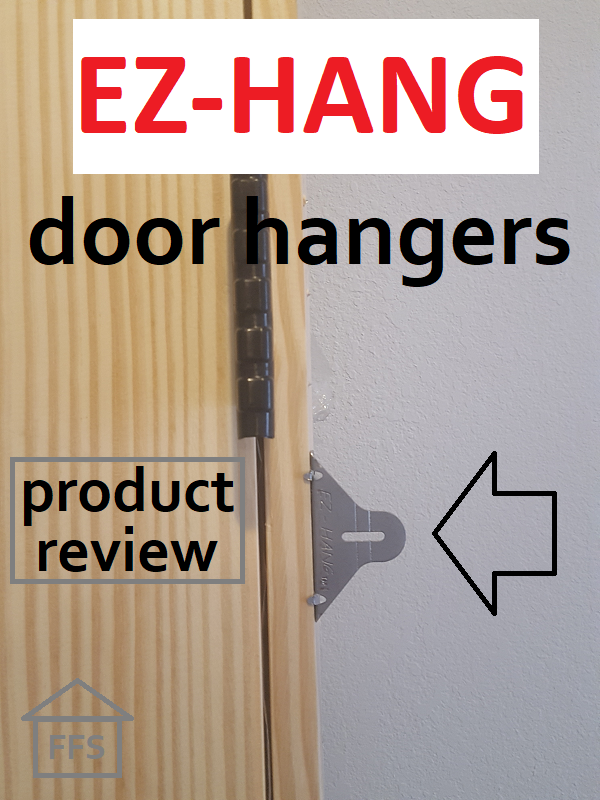 Hang your doors quickly and evenly using EZ-hang door hangers. No more shims plus hang your door in half the time. 