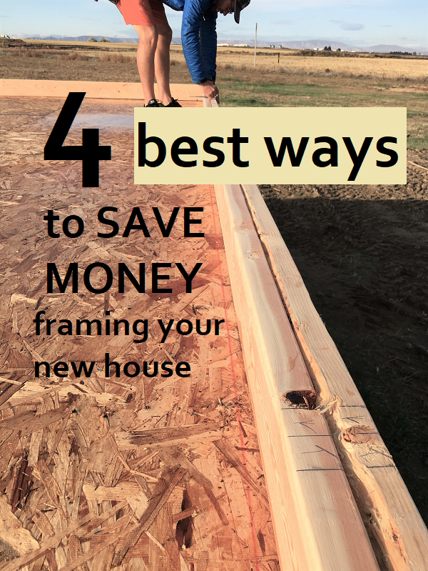 How we saved over $19,000 on the framing of our house. Diy your own home. 