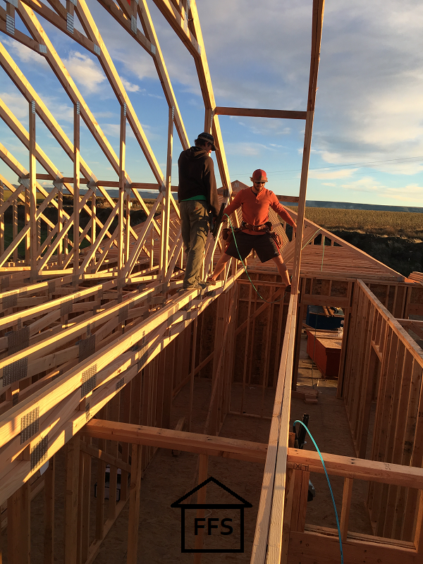 Everything you need to know about roof trusses. How to general contract your own house. DIY