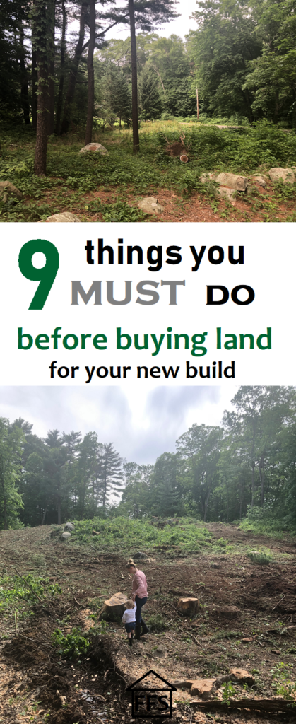 9 things you must do before buying your land to build on. Building your own house. DIY
