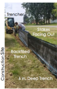 everything you need to know about silt fencing. How to build your own house. Owner building, saving money, DIY